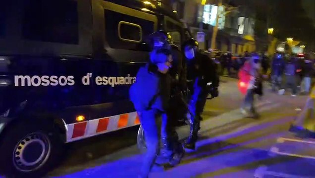 Imatges d'una detenció a Còrsega. / Guillem Ramos