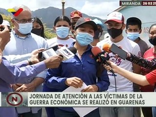Gobierno desplegó Jornada de Atención a las Víctimas de la Guerra Económica en Guarenas