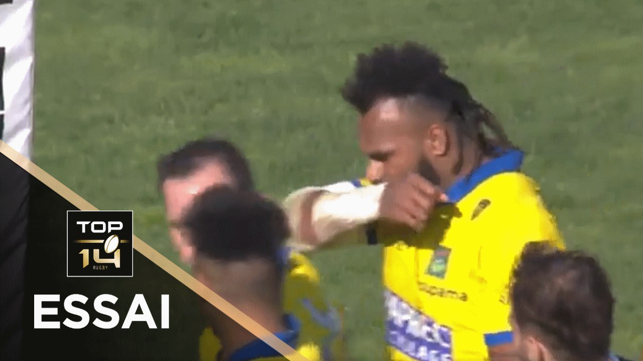 TOP 14 - Essai d'Alivereti RAKA (ASM) - Agen - Clermont - J16 - Saison 2020/2021