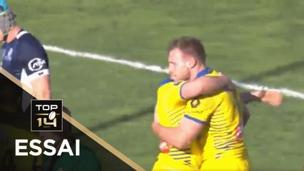 TOP 14 - Essai de Jacobus VAN TONDER (ASM) - Agen - Clermont - J16 - Saison 2020/2021