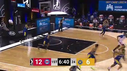 Kaiser Gates (16 points) Highlights vs. Santa Cruz Warriors