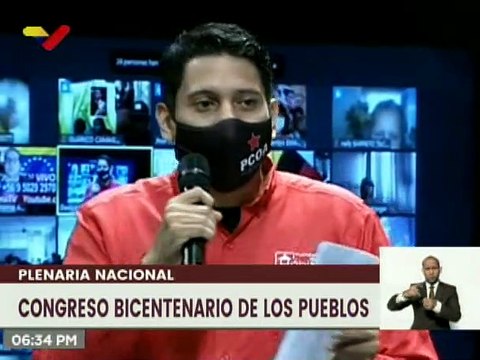 Clase Obrera presenta sus propuestas que reivindican los derechos laborales en Congreso Bicentenario de los Pueblos