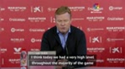 Download Video: Koeman hopes for Copa del Rey comeback after Sevilla win