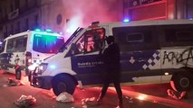 Nuevos disturbios en protestas en Barcelona contra el encarcelamiento del rapero Hasél