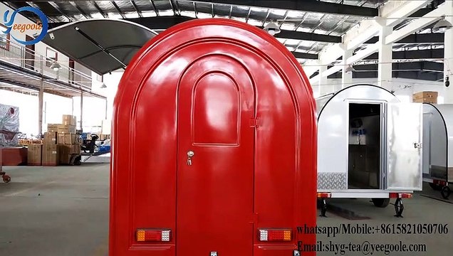 YG-LC-01S food cart,fast food van,food car for sale, coffee bike for sale, vending carts，food truck