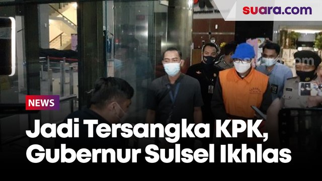 Meninggalkan Gedung KPK Mengenakan Jaket Oranye, Gubernur Sulsel: Saya Ikhlas