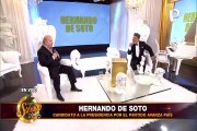 Hernando de Soto en “Porque Hoy es Sábado con Andrés”
