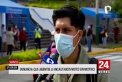 Surco: repartidor denuncia que fiscalizadores se llevaron su moto mientras entregaba pedido