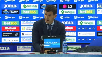 Gracia: "No estamos bien y hay que trabajar mucho para los que nos queda de temporada"