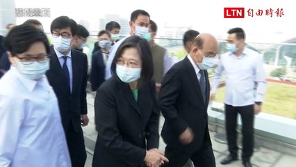 5年投資110億！蔡英文宣布亞灣5GAIoT創新園區啟動(翻攝畫面)
