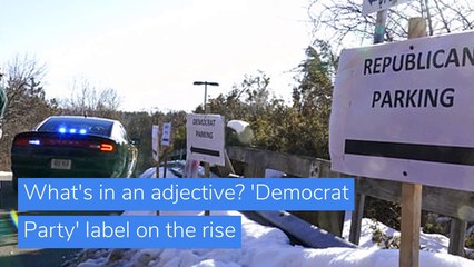 What's in an adjective? 'Democrat Party' label on the rise, and other top stories in US news from February 28, 2021.