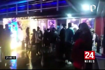 Juliaca: intervienen a más de 100 personas que celebraban una fiesta en local clandestino