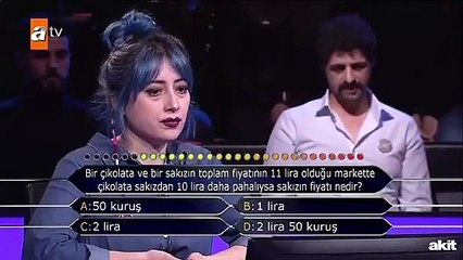 Bilgi yarışmasındaki matematik sorusu sosyal medyayı karıştırdı