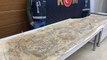 İstanbul'da Roma dönemine ait 3 metre uzunluğunda mozaik ele geçirildi
