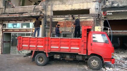 Binalar boşalınca acı gerçek ortaya çıktı