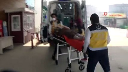 Balkona hava almaya çıktı, kendini bir anda yerde buldu