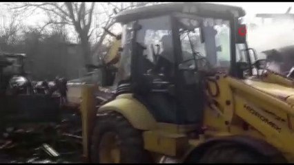 Hırsızlık yaptığı evi ateşe veren zanlı tutuklandı