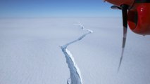 Antarctique : un iceberg géant se détache du reste de la banquise