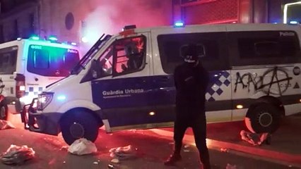 Manifestation violente à Barcelone : mobilisation en soutien au rappeur Pablo Hasel