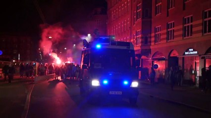 Danemark: manifestation contre les mesures sanitaires à Copenhague