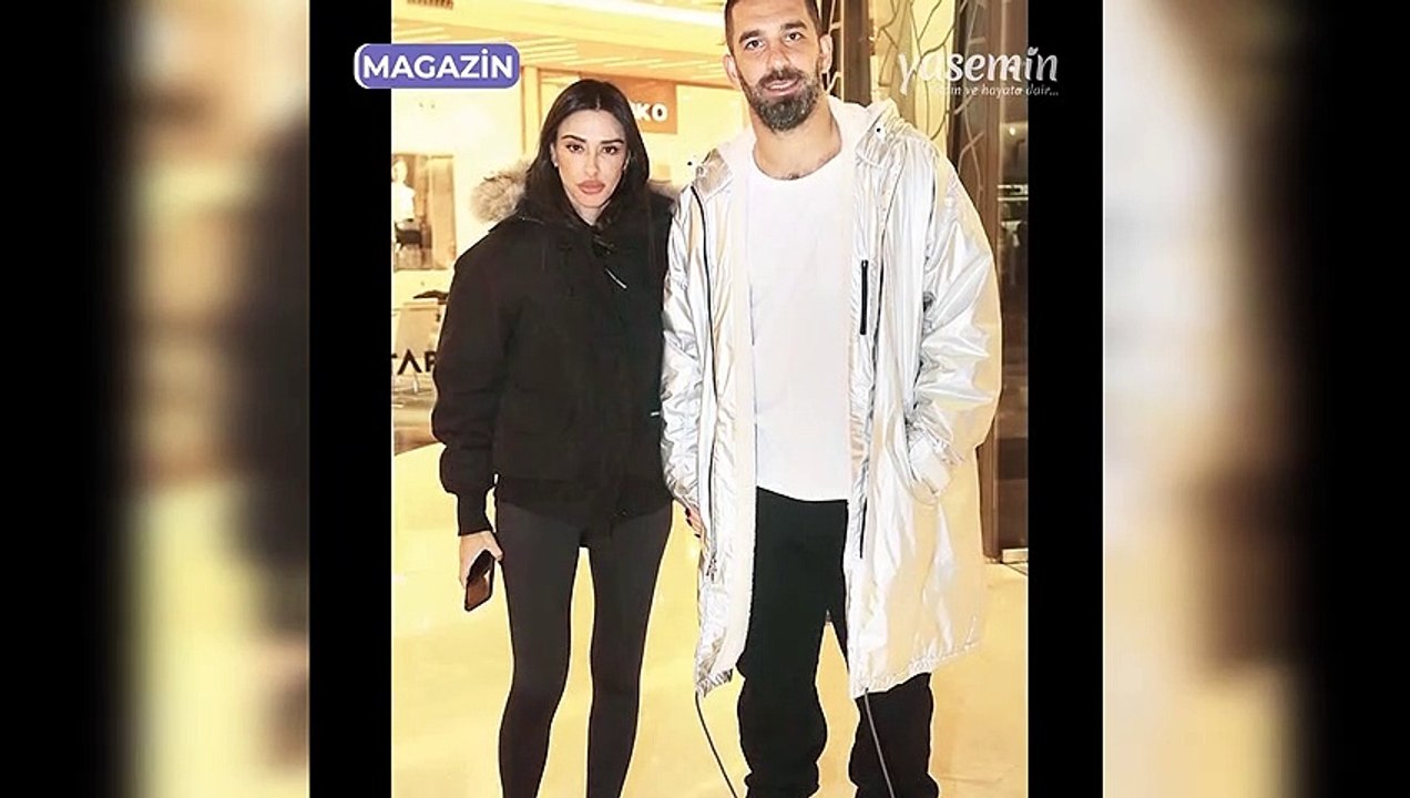 Arda Turan'dan eşine jest!