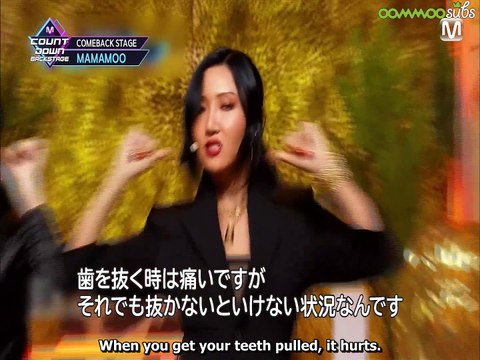 [ENG SUB] 201122 Mamamoo - Mnet Japan M Countdown Backstage