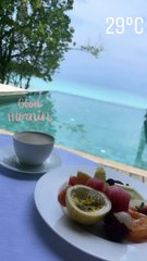 Vitaa et Demdem aux Maldives, Instagram.