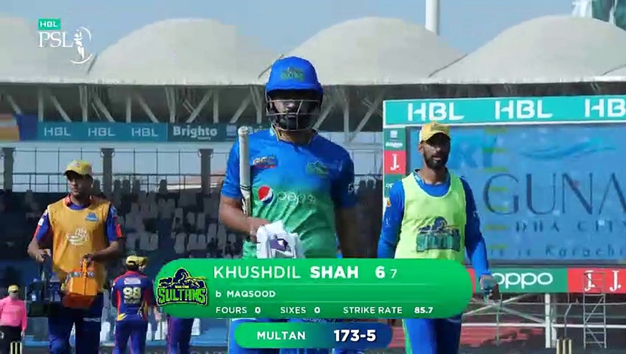 Karachi Kings vsnMultan Sultans | Match 9 | PSL 6 | Full highlights