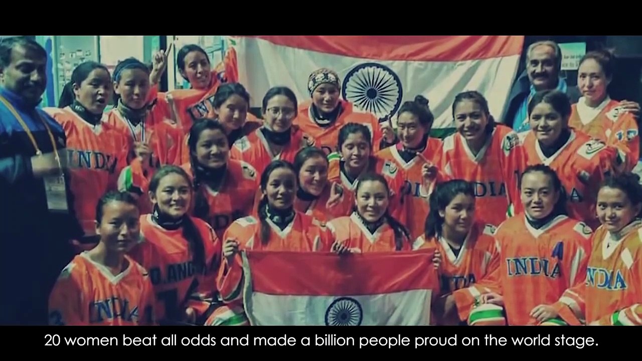 Cinderellas of India - Story of Indian Women's Ice Hockey Team [Preview Copy] - Online Fundraising