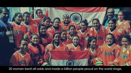 Cinderellas of India - Story of Indian Women's Ice Hockey Team [Preview Copy] - Online Fundraising