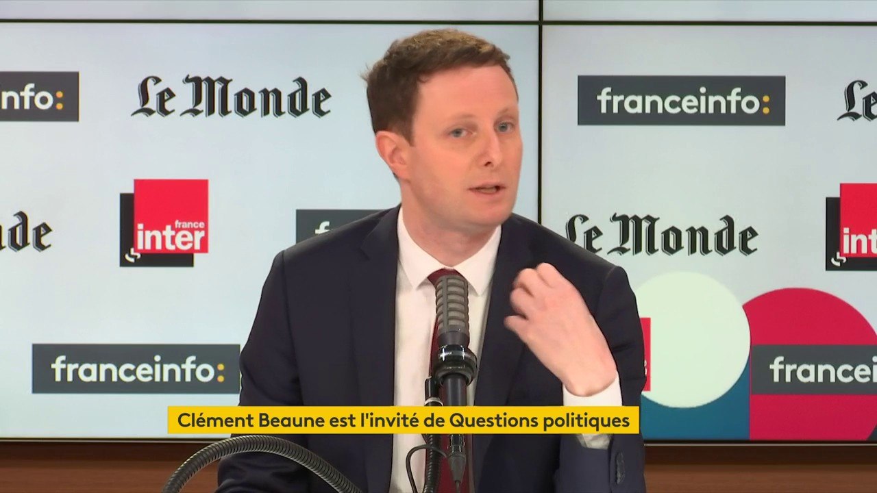 Clément Beaune réfute l'idée d'une scission gauche-droite au sein des macronistes : "Moi je suis d'une tradition social-démocrate et de gauche, européenne, ça ne m'empêche pas d'être à l'aise avec des gens qui n'ont pas la même histoire"