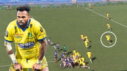 L'essai personnel d'Alivereti Raka face au SU Agen