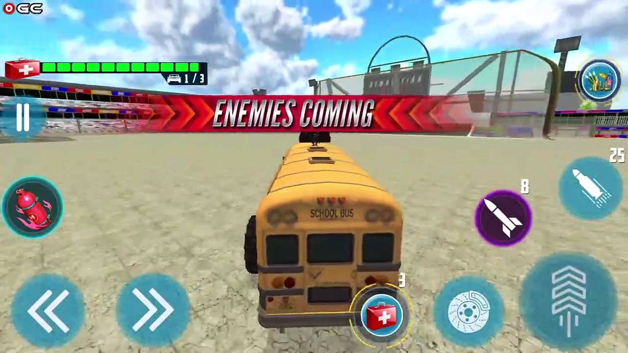 Monster Bus Demolition Derby Bus Destruction 2021 - Impossible Racing - Android GamePlay