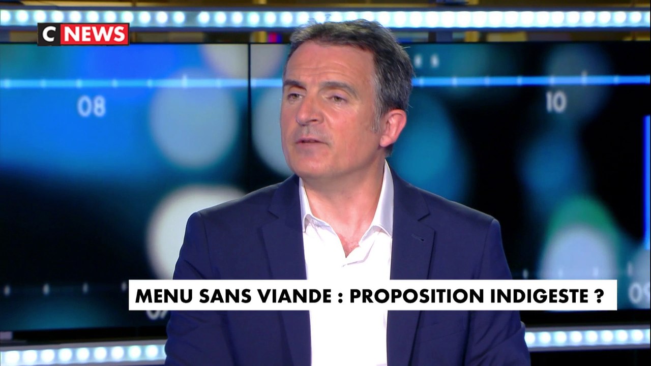 Eric Piolle, maire EELV de Grenoble, sur la polémique des menus sans viande à Grenoble : "On voit bien là cet écolo-bashing" du gouvernement