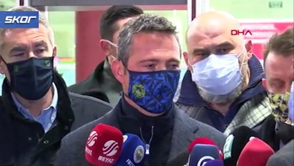 Trabzonspor maçının ardından Ali Koç: 2 günde yerden yere vurulabiliyorsunuz