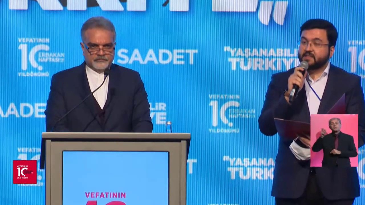 İran Büyükelçisi Mohammad Farazmand, Erbakan'ı Anma ve Anlama Programında Konuştu - 27.02.2021