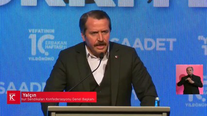 Memur-Sen Genel Başkanı Ali Yalçın, Erbakan'ı Anma ve Anlama Programında Konuştu - 27.02.2021