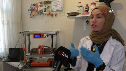 Evindeki laboratuvarda geliştirdiği cihaz hastalıklara umut olacak