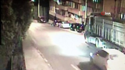 Freni patlayan tırın dehşet anları kamerada