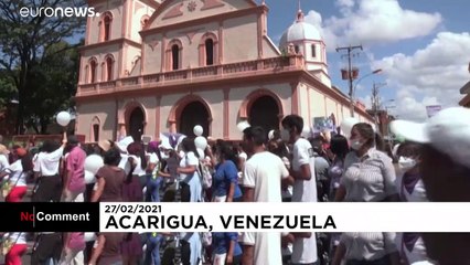 Hundreds take to streets in Venezuela over murders of three women in one week