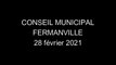Conseil Municipal 28-2-2021