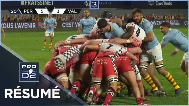 PRO D2 - Résumé USA Perpignan-Valence Romans Drôme Rugby - 24-20 - J21 - Saison 2020-2021