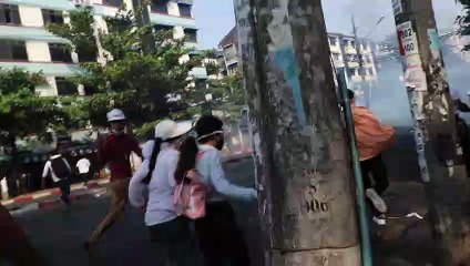 Violenta represión de protestas en Birmania deja casi una decena de muertos