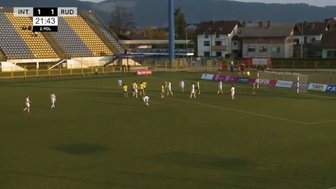 2. HNL 2020/21 (19. kolo) Inter - Rudeš 1_2, Tomislav Knežević 68'