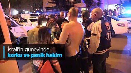 İsrail'in güneyinde korku ve panik hakim