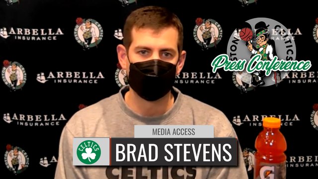 Brad Stevens Pregame Interview | Celtics vs Wizards