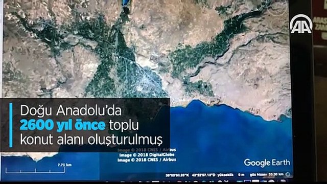 Doğu Anadolu'da 2600 yıl önce 'toplu konut' alanı oluşturulmuş