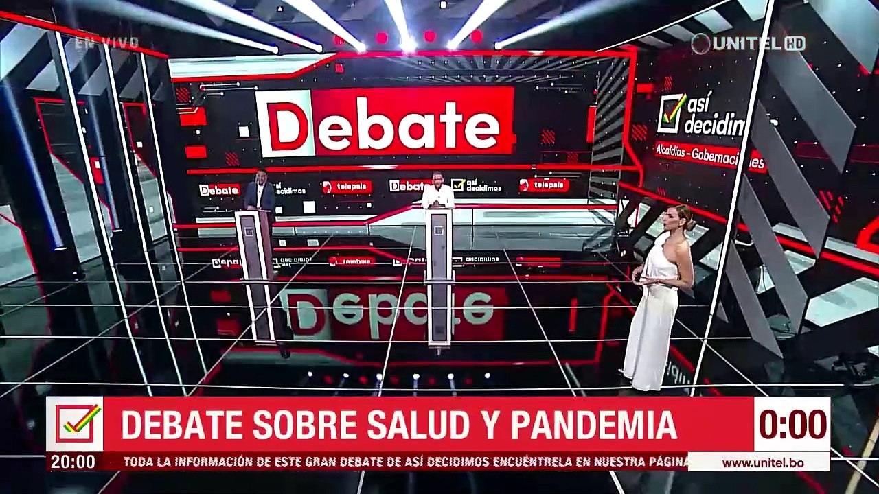 Camacho  vs Cronenbold: Debate sobre salud y pandemia
