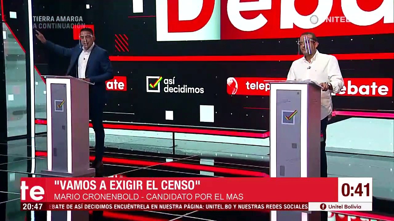 Camacho vs Cronenbold: debate sobre pacto fiscal