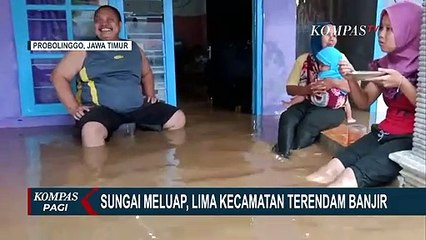 Ratusan Rumah Warga di Probolinggo Terendam Banjir hingga 1 Meter